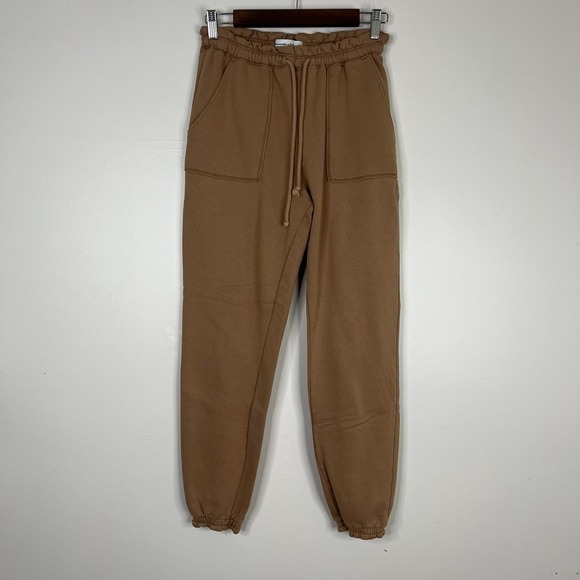 Abercrombie & Fitch Soft A&F Collection Drawstring Waist Jogger Sweatpants Sz S - Picture 1 of 10